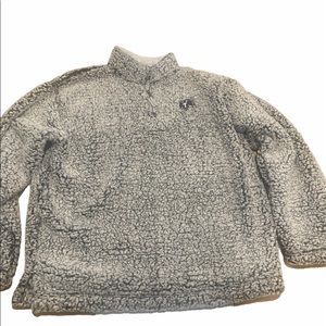 Tecate beer fleece sweater size large